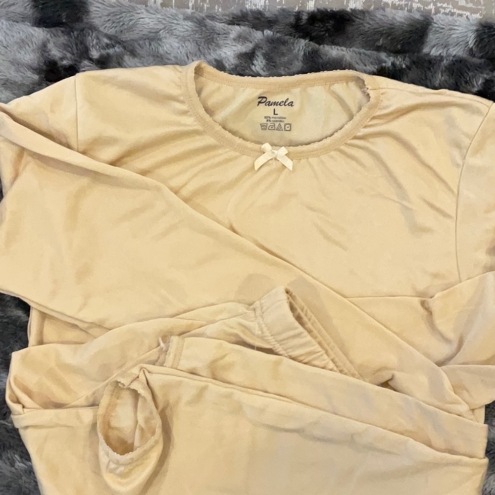 Pamela McCoy Microfiber Fleece-Lined Thermal Set